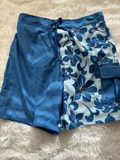 Joe Boxer Men s Sz. L Tropical Flower Swim Trunks. Exc. Condition