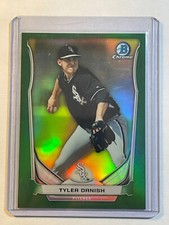 Tyler Danish 2014 Bowman Chrome Prospect Green REFRACTOR /150 CTP-48 White Sox