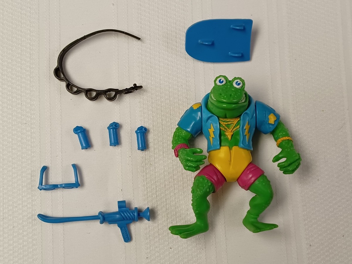 Vintage TMNT GENGHIS FROG Near Complete Teenage Mutant Ninja