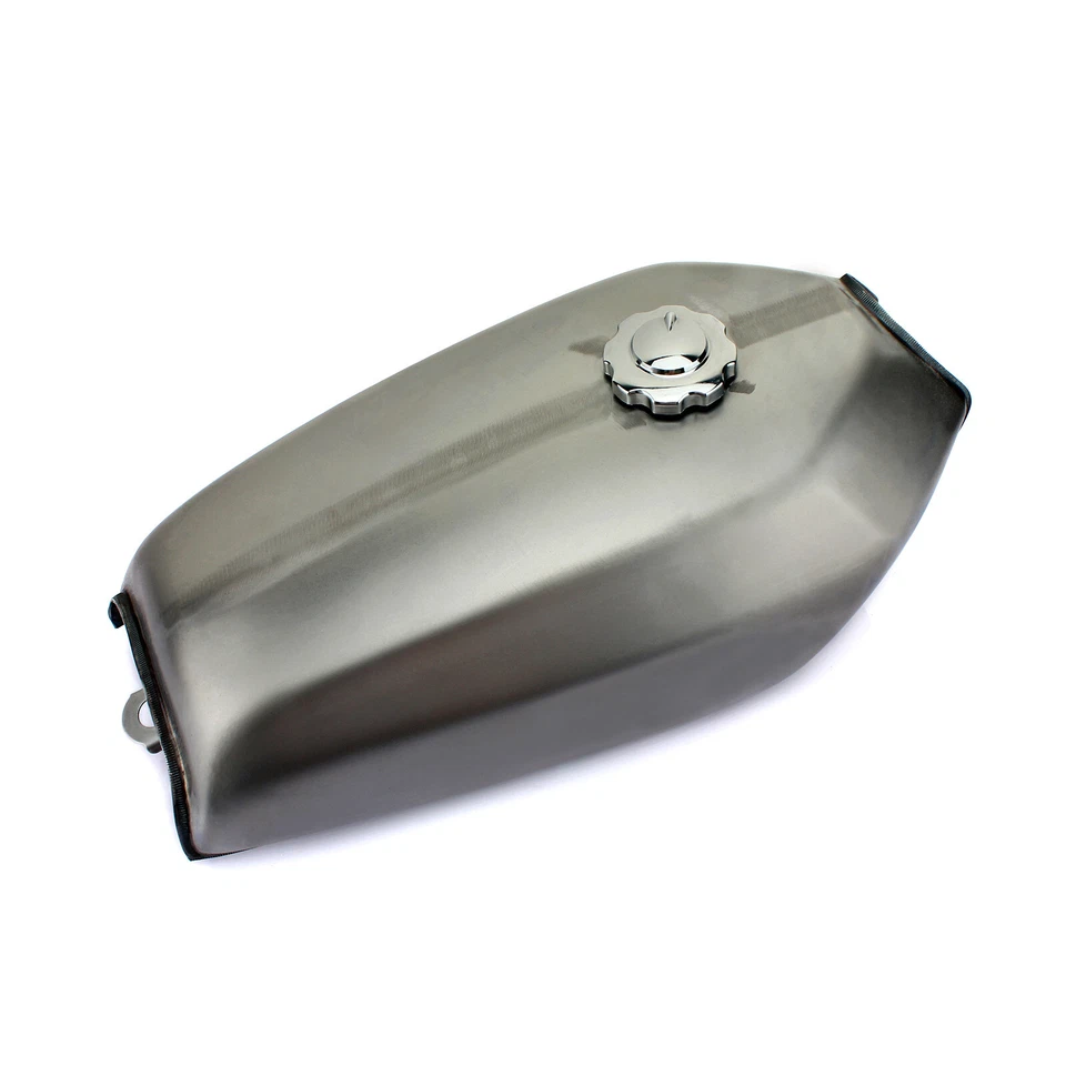 9L 2.4Gal Steel Cafe Racer Custom Gas Fuel Tank for Honda CG125 CG125S CG250 - Image 4 of 4