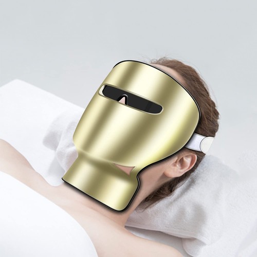 GYH LED Face Mask, 7 Colors LED Skin Mask Blue & Red Light for Face