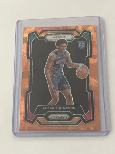 2023-24 Panini Prizm - Orange Ice Prizm #178 Ausar Thompson (RC)