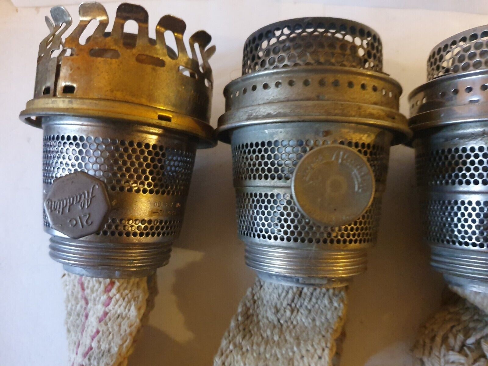 5 x Vintage Aladdin Oil Lamp Burners Job Lot eBay
