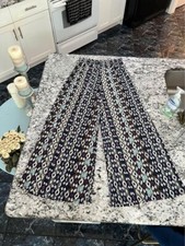 BOHO Wide Leg Pants Sz M  