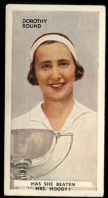Tabakkarte, Godfrey Phillips, IN THE PUBLIC EYE, 1935, Dorothy Round, #20