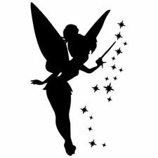 7" TINKERBELL Vinyl Decal Sticker Car Window Disney Peter Pan Fairy Tinker Bell