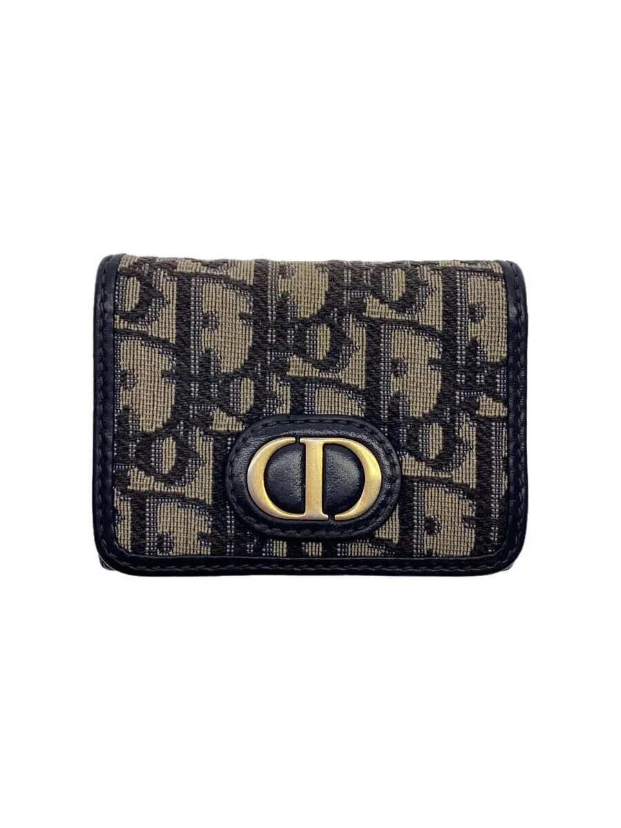 Portefeuille Christian Dior triple motif neuf femme 43 MA 0251, légèrement rayé