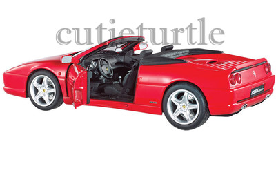 Hot Wheels Elite Ferrari F355 Spider Convertible 1:18 Diecast