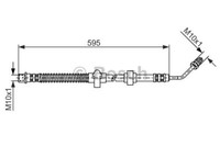 Bosch 1 987 476 374 Brake Hose For CitroËN Peugeot