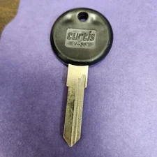 1 Blank Key Curtis V35 plastic head Audi