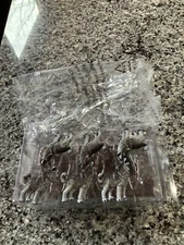 Wolf Ceramic Shower Curtain Hooks. New In Package. 