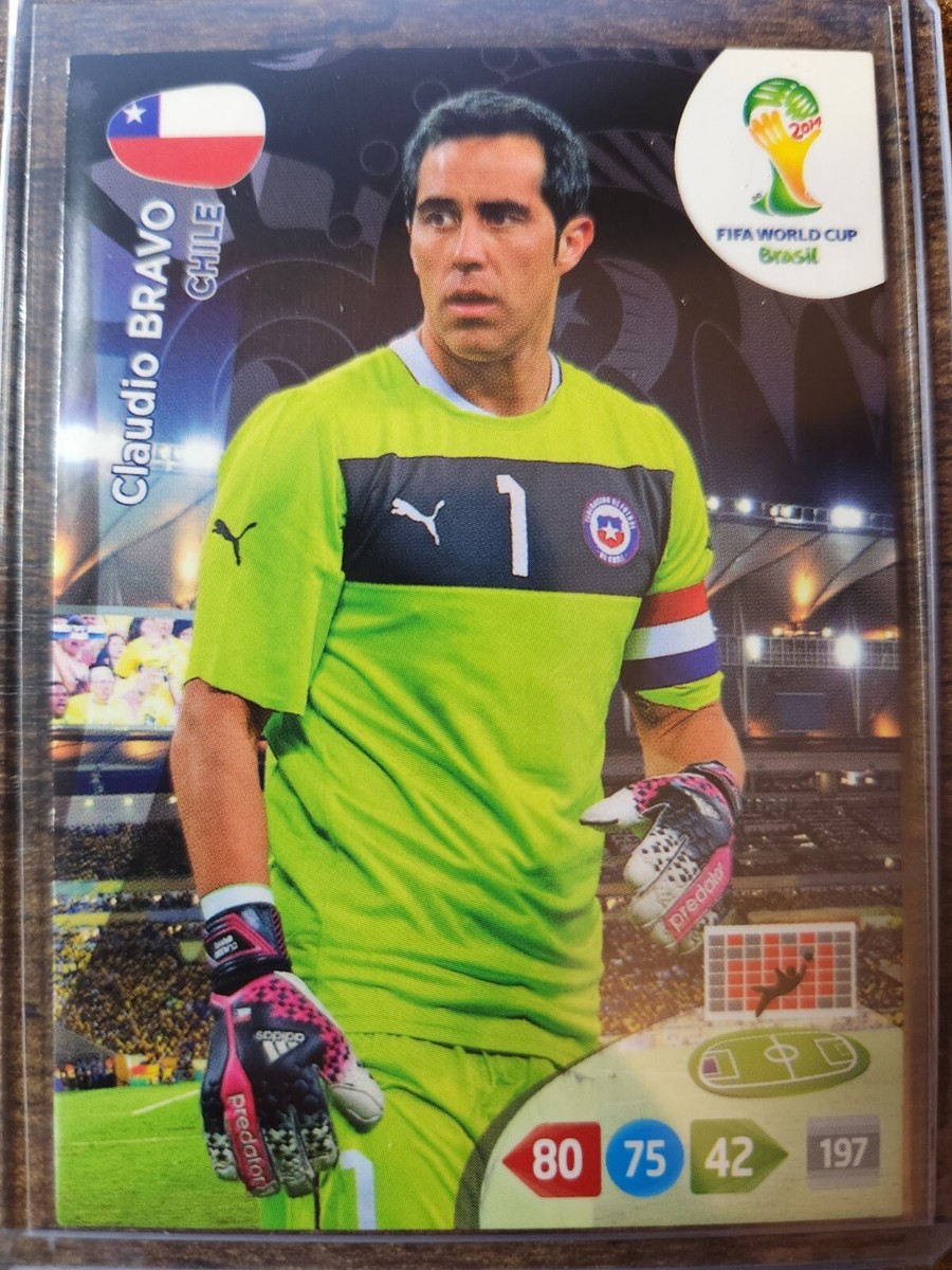 2014 Panini Adrenalyn XL FIFA World Cup Brazil Claudio Bravo #197