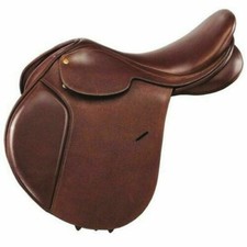NUOVA SELLA PER CAVALLI IN PELLE INGLESE A CONTATTO STRETTO PER TUTTI GLI USI...