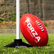 FORZA TORPEDO Training Aussie Rules Football | 100% Hand Stitched AFL Footy Ball