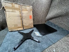 Textured Table Base STB-SQ1818 Black *MISSING PART - SEE PHOTOS