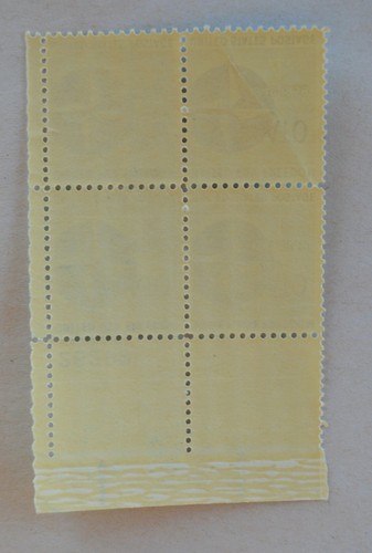 VTG Block 4 4c US Postage Stamps #1127 United For Freedom NATO 1949-1959 - Picture 4 of 6