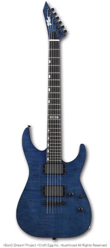 ESP guitar BanG Dream! Roselia Hikawa Sayo Model M-II SAYO Musical Instruments