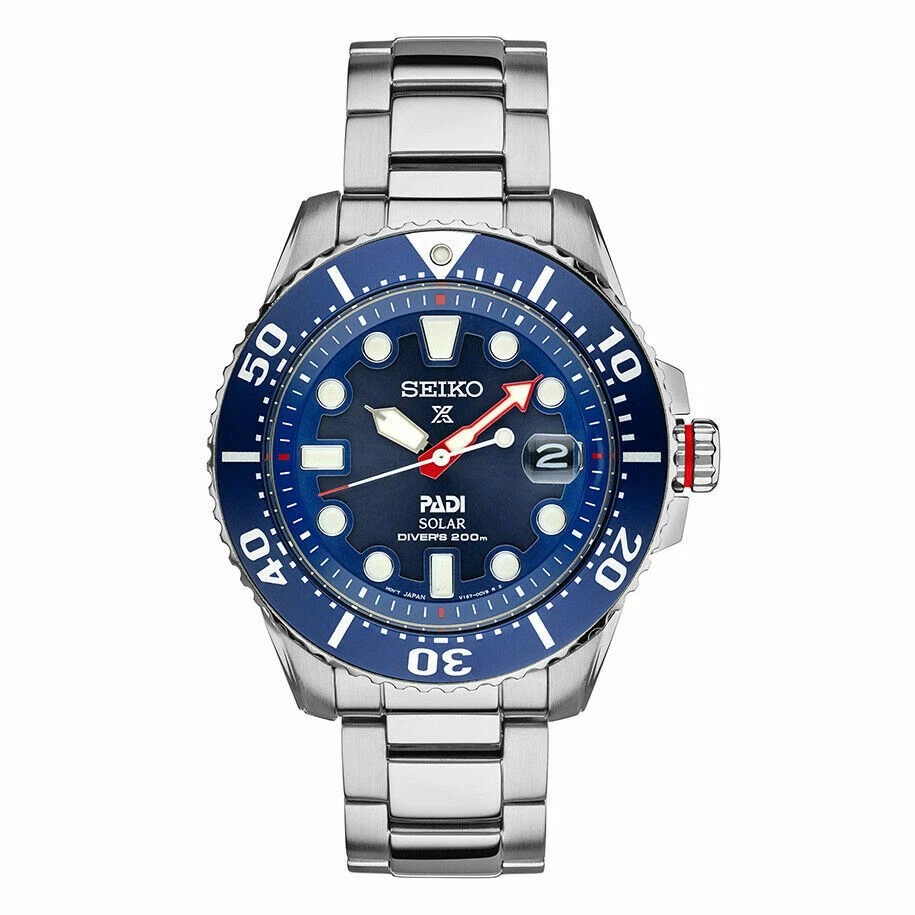 Seiko divers solar 200m clearance stainless