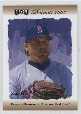 2003 Playoff Portraits Bronze /100 Roger Clemens #141 0o5y