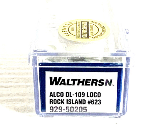 Locomotora Walthers escala N 929-50205, diésel, Alco DL-109 Rock Island #623 nueva en caja | Condition: New