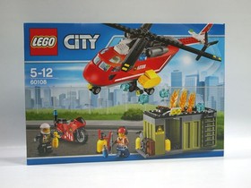 LEGO City Fire Response Unit 60108 243 Pcs 3 Minifigs 2016 New Sealed from Japan