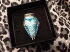 Vtg  Taxco Melesio Rodriguez Enamel 980 Sterling Silver Snake Ring. Adjustable! — photo 6