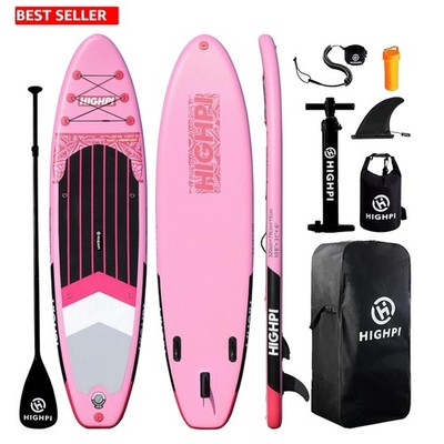 Wide Body Inflatable Paddle Board - Beginner-Friendly SUP for Yoga & Surfing