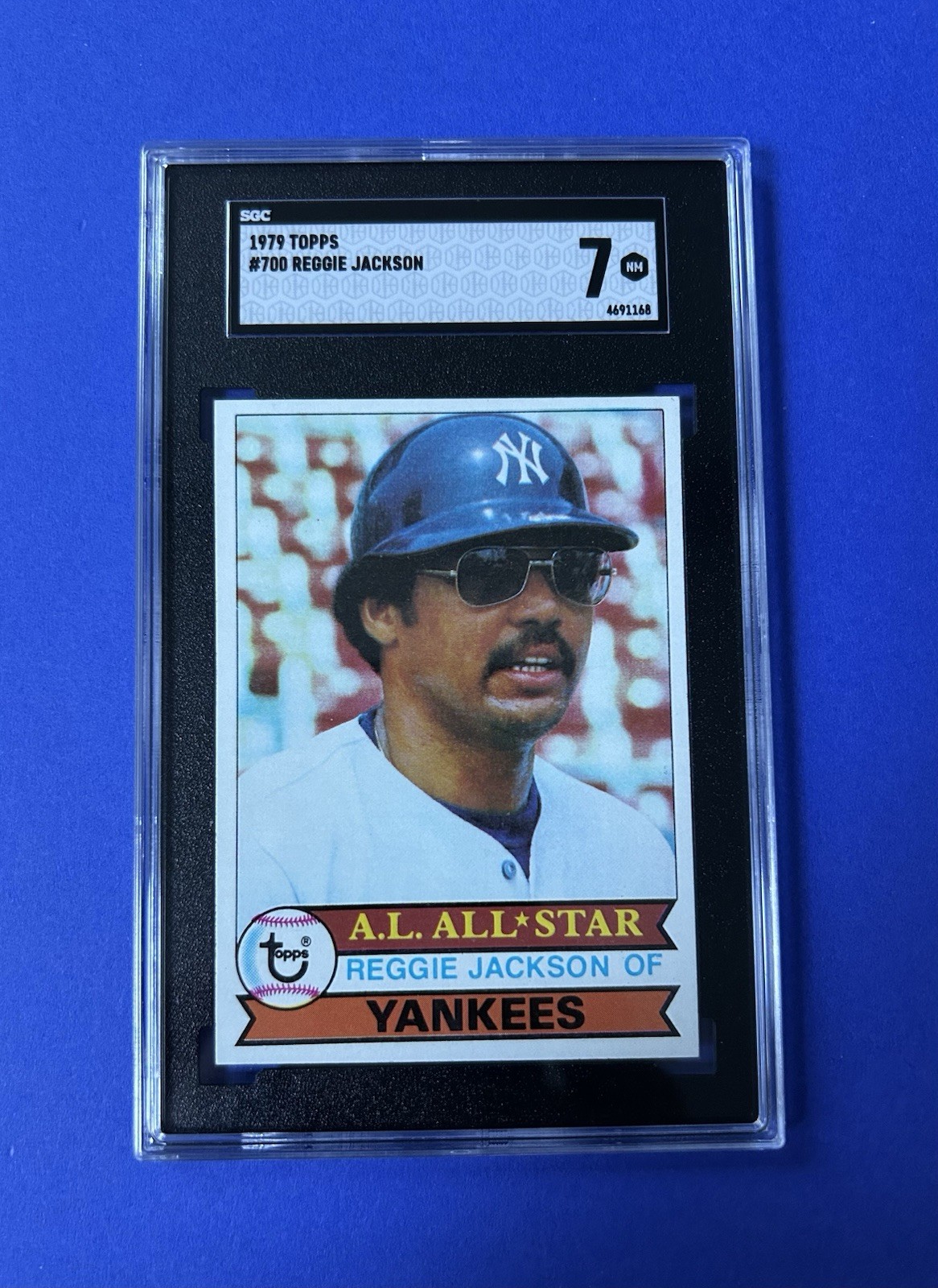 1979 Topps #700 Reggie Jackson SGC 7 NM