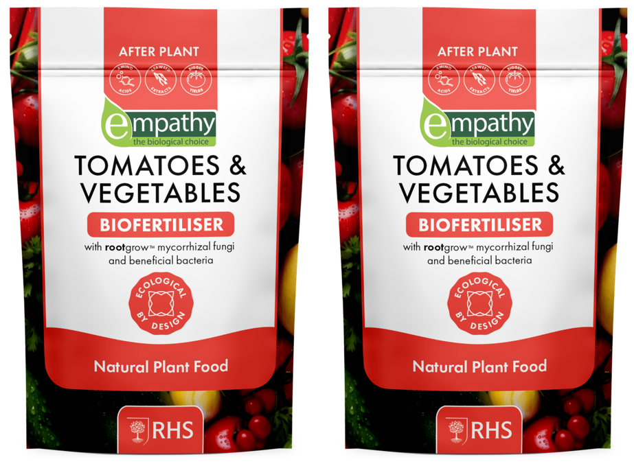 2x Empathy After Plant Tomatoes Vegetables Fertiliser Feed Natural Rootgrow 1kg
