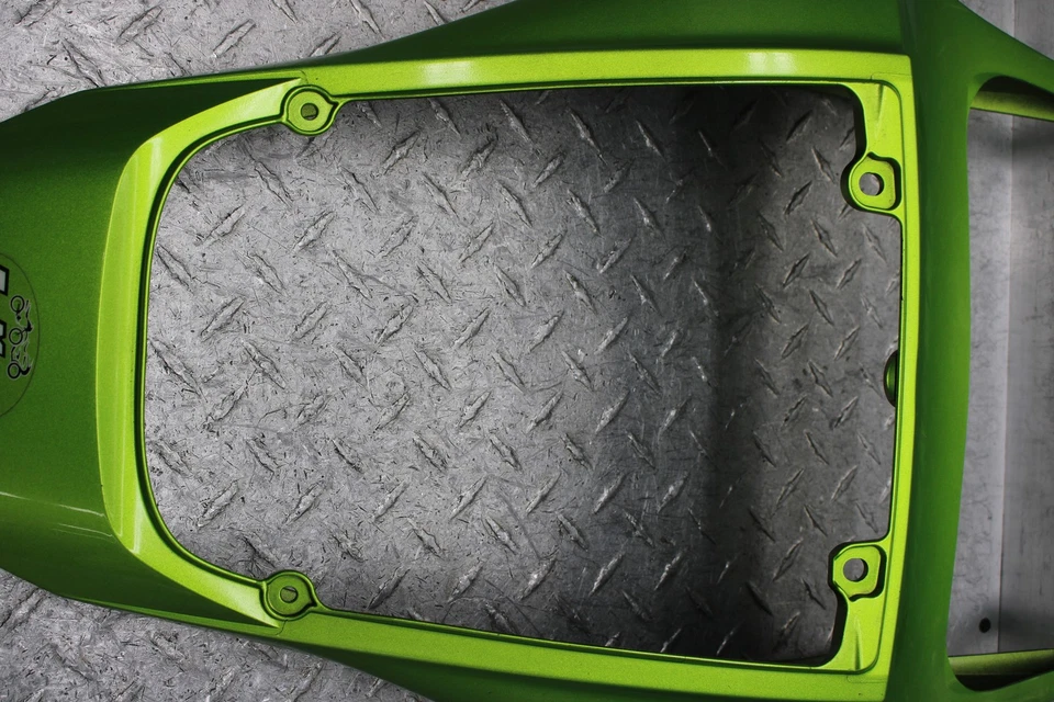 Honda CBR600RR 2012 carenado trasero verde 77211-MFJA-D000 Foto 3 de 4