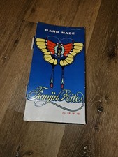 Vintage Tianjin Kites Handmade Hand Painted Fabric Wood Bamboo Never Assembled