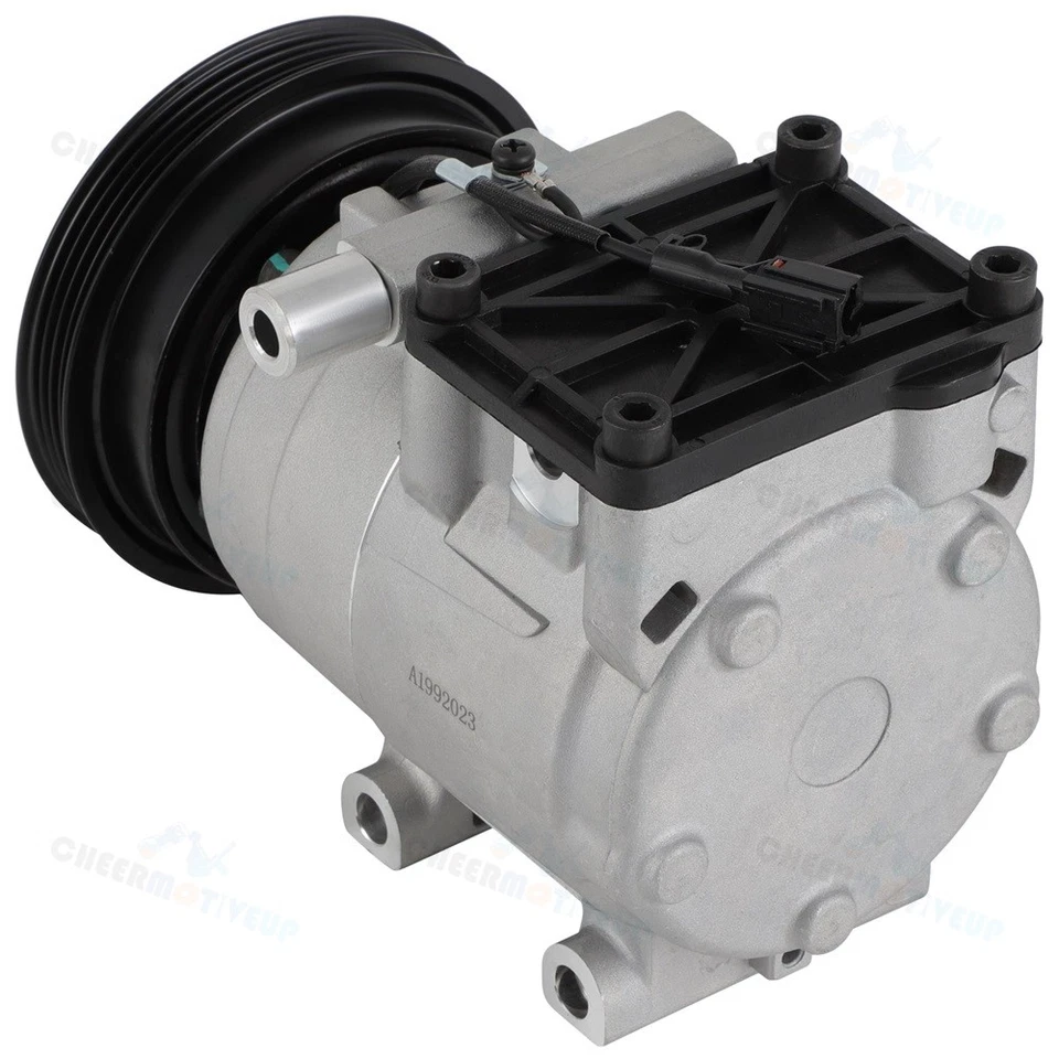 Compresor de aire acondicionado con embrague para Hyundai Elantra 1999-2000 1998-2001 Tiburon 2,0 L Foto 4 de 4