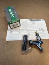 Draught Beer Tap Faucet And 4 Shank Kit With Black Handle