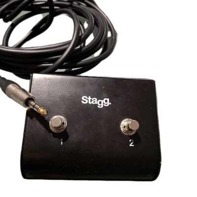 Stagg 2-fach Fußschalter für Gitarrenverstärker und Bassverstärker