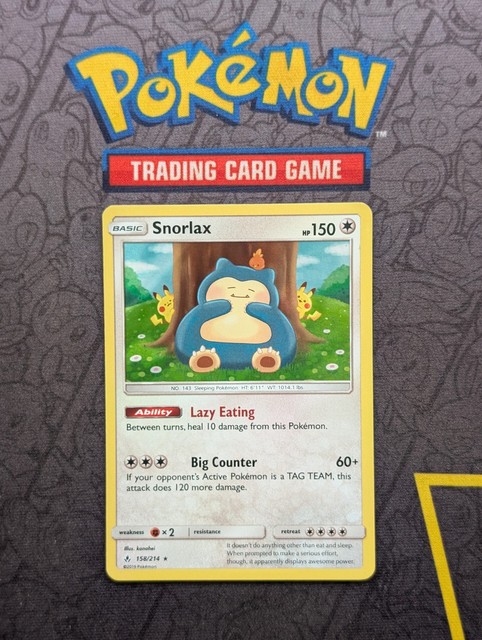 Snorlax #158 (Unbroken Bonds (2019))