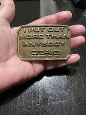 Vintage Buckle. Indiana Metal Craft