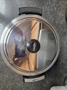 Webalco 17906 LIFETIME Liquid Core ELECTRIC SKILLET with LID 900W