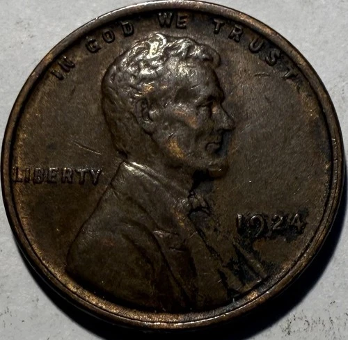 1924 P Lincoln Wheat Cent - VF - #1895