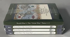 The Great Courses World War I: The Great War DVD/Book Set Parts 1-3 — New Sealed