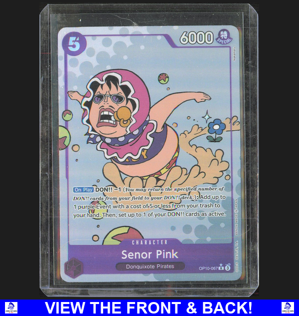 Senor Pink 2024 One Piece Royal Blood Holo NM Alt Art OP10 067 | eBay