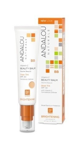 Увлажняющий бальзам Andalou Naturals All in One Beauty Balm Sheer Tint с SPF 30 жидкостью объемом 2 унции 3790₽
