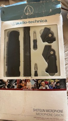 Audio-Technica Audio-Technica ATR6550 Shotgun Microphone w/ Box, Mounts & Adapte