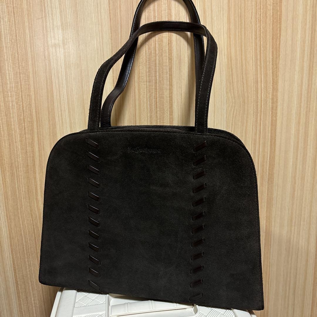 Borsa YVES SAINT LAURENT vintage nera usata semplice