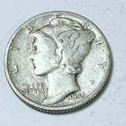 1941 Mercury Dime 90% Silver Circulated US Coin #6646