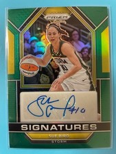 Sue Bird – 2023 Prizm WNBA “Signatures” #SG-SBD Green parallel (Storm)