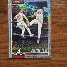 Atlanta Braves 2026 Topps Series 1 Sand Glitter Hopping to It #118