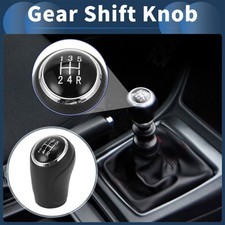 5 Gang Schaltknauf für Suzuki SX4 S-Cross 2016-2021, Kunststoff, Schwarz