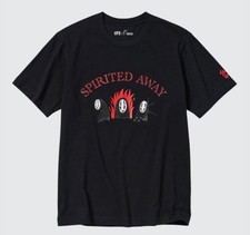 Unused Men XL Ghibli Spirited Away short sleeve T-shirt cotton Top Discontinued