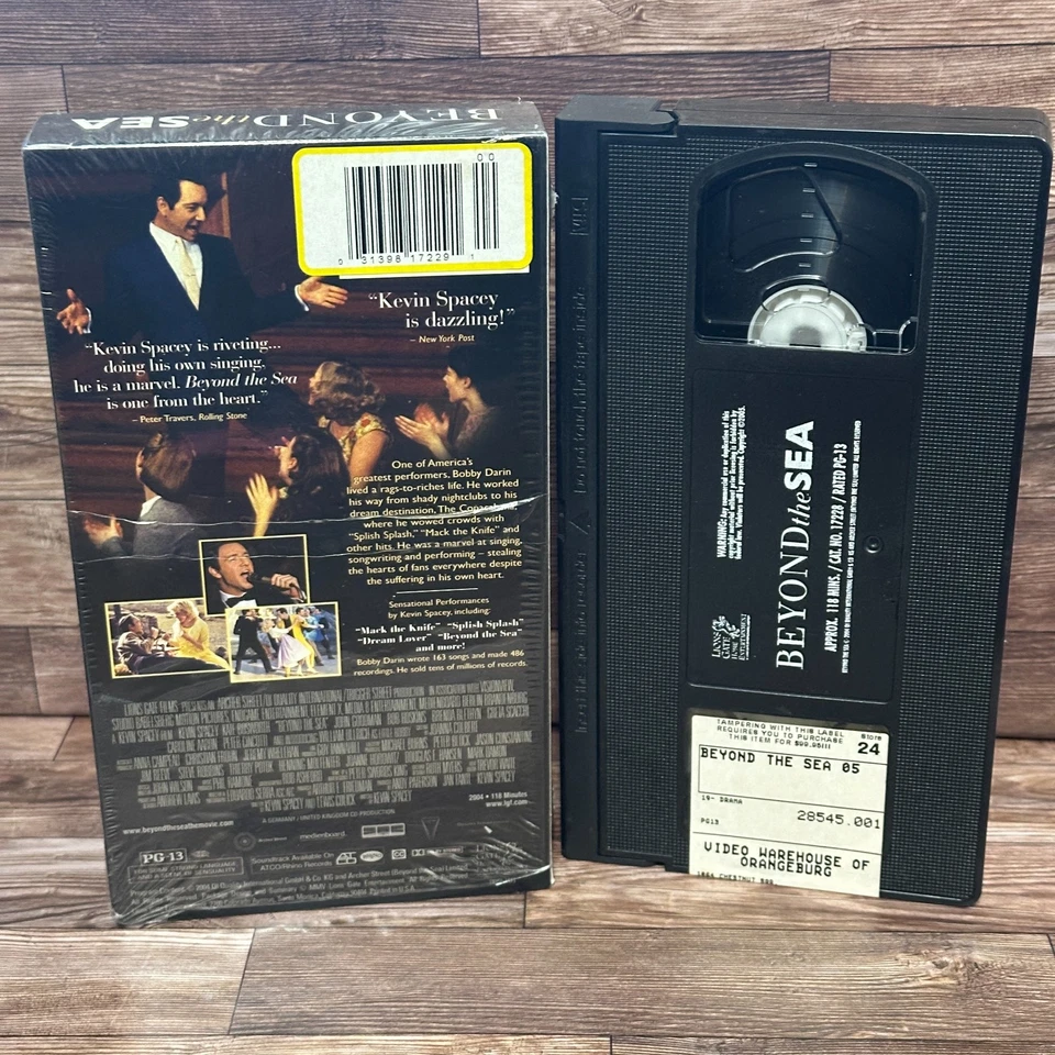 Beyond The Sea VHS Used Kevin Spacey Kate Bosworth John Goodman 2004 Drama - Image 2 of 4