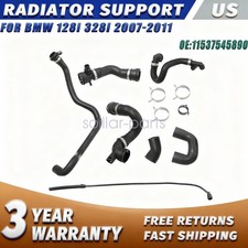 Radiator Coolant Water Hose Pipe Kit For Bmw 2007-11 E90 128i 328i N51 7 Hoses
